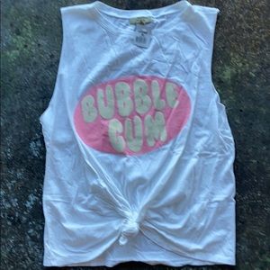 NWT Bubble Gum Tank
